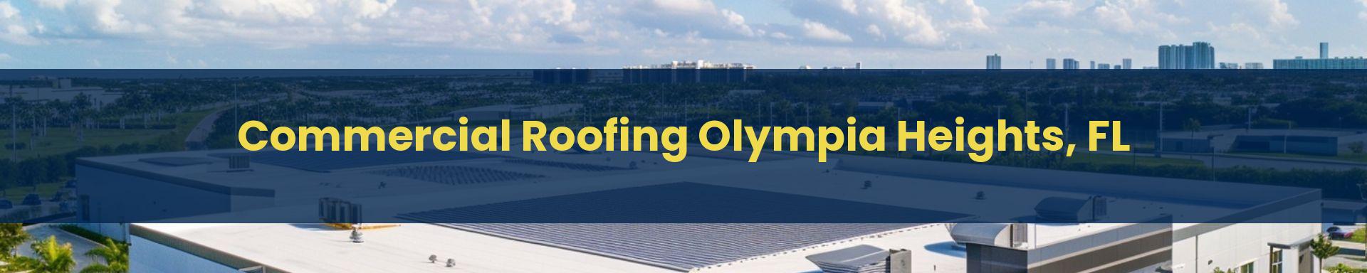 Commercial Roofing Doral Olympia Heights, Florida